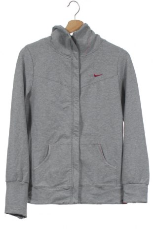 Damen Sportoberteil Nike, Größe L, Farbe Grau, 63% Baumwolle, 30% Polyester, 7% Elastan, Preis 18,16 €