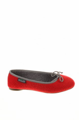 Papuci de casă Stegmann, Mărime 38, Culoare Roșu, Textil, Preț 186,51 Lei