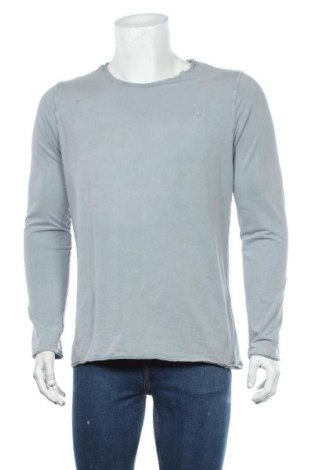Męska bluzka, Rozmiar L, Kolor Niebieski, 95% bawełna, 5% elastyna, Cena 66,53 zł
