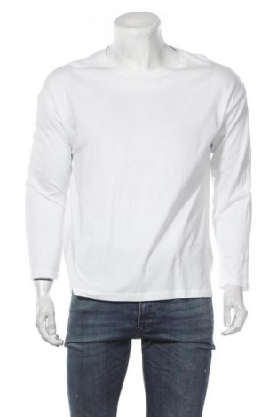 Męska bluzka H&M, Rozmiar S, Kolor Biały, 50% bawełna, 50% modal, Cena 62,37 zł