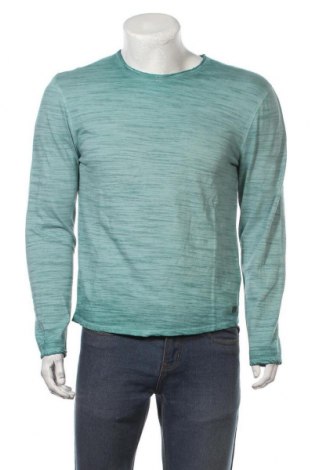 Мъжка блуза Strellson, Размер S, Цвят Зелен, Памук, Цена 62,55 лв.
