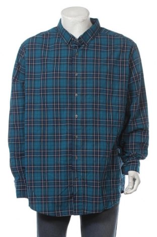 Мъжка риза George, Размер 3XL, Цвят Син, 97% памук, 3% еластан, Цена 8,19 лв.