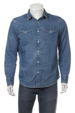Pánská košile  Levi's, Velikost M, Barva Modrá, 82% bavlna, 12% jiné tkaniva , Cena  672,00 Kč