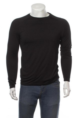 Мъжка спортна блуза Athletic Works, Размер M, Цвят Черен, 85% полиестер, 15% еластан, Цена 25,94 лв.