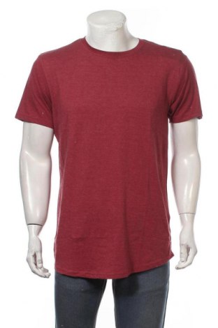 Мъжка тениска Denim Project, Размер M, Цвят Червен, 60% памук, 40% полиестер, Цена 27,00 лв.