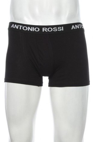 Bokserki męskie Antonio Rossi, Rozmiar S, Kolor Czarny, 95% bawełna, 5% elastyna, Cena 22,87 zł