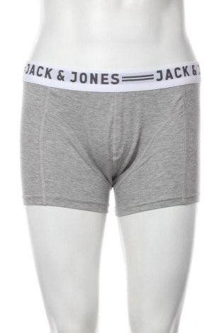 Мъжки боксерки Jack & Jones, Размер XL, Цвят Сив, 95% памук, 5% еластан, Цена 9,54 лв.