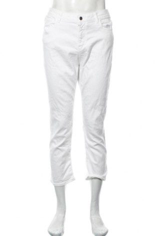 Мъжки дънки Armani Jeans, Размер L, Цвят Бял, 63% лиосел, 30% памук, 5% полиестер, 2% еластан, Цена 130,05 лв.