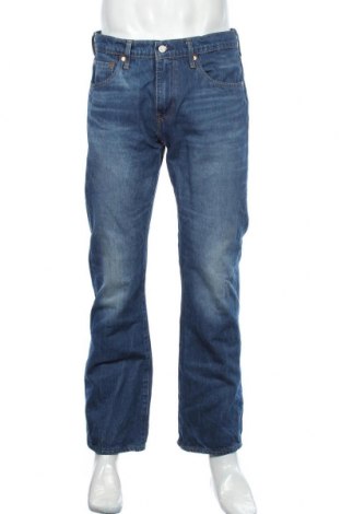 Męskie jeansy Levi's, Rozmiar L, Kolor Niebieski, 99% bawełna, 1% elastyna, Cena 97,24 zł