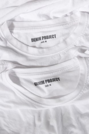Мъжки комплект Denim Project, Размер M, Цвят Бял, Памук, Цена 39,00 лв.