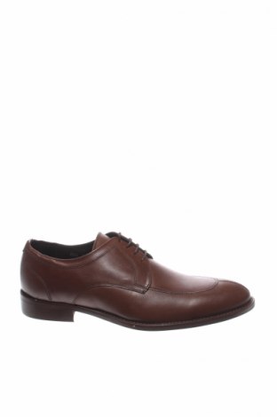 Мъжки обувки Alain Manoukian, Размер 40, Цвят Кафяв, Естествена кожа, Цена 45,87 лв.