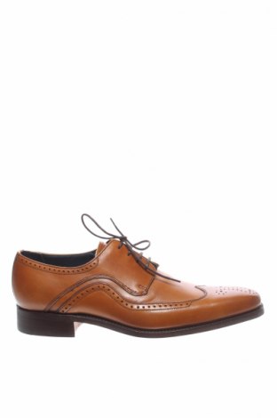 Мъжки обувки Barker, Размер 40, Цвят Кафяв, Естествена кожа, Цена 131,32 лв.
