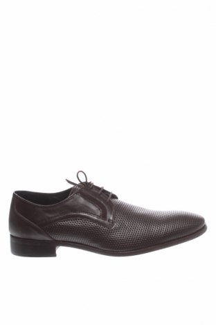 Мъжки обувки Gerard Pasquier, Размер 42, Цвят Кафяв, Естествена кожа, Цена 103,32 лв.