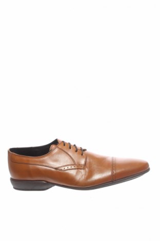 Ανδρικά παπούτσια Gerard Pasquier, Μέγεθος 40, Χρώμα Καφέ, Γνήσιο δέρμα, Τιμή 64,77 €