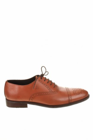 Ανδρικά παπούτσια Jean-Louis Scherrer, Μέγεθος 43, Χρώμα Πορτοκαλί, Γνήσιο δέρμα, Τιμή 35,41 €