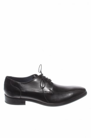 Мъжки обувки Lazzareli, Размер 43, Цвят Черен, Естествена кожа, Цена 132,62 лв.