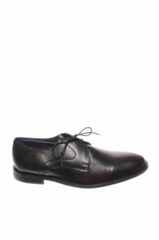 Ανδρικά παπούτσια Rochas, Μέγεθος 44, Χρώμα Μαύρο, Γνήσιο δέρμα, Τιμή 121,62 €