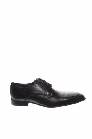 Мъжки обувки Rochas, Размер 42, Цвят Черен, Естествена кожа, Цена 235,95 лв.