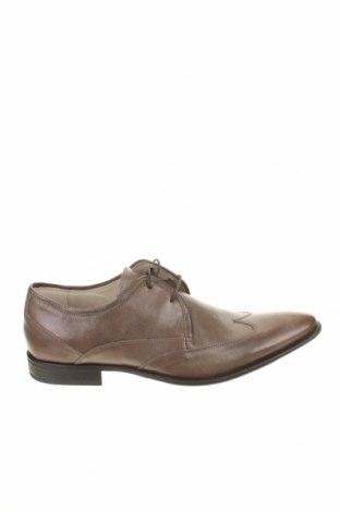 Ανδρικά παπούτσια San Marina, Μέγεθος 43, Χρώμα Γκρί, Γνήσιο δέρμα, Τιμή 25,64 €