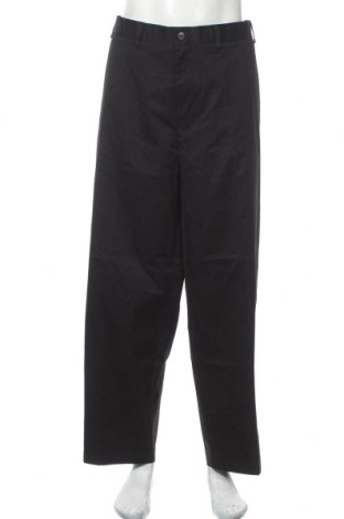 Мъжки панталон George, Размер XXL, Цвят Черен, 75% памук, 23% полиестер, 2% еластан, Цена 24,78 лв.