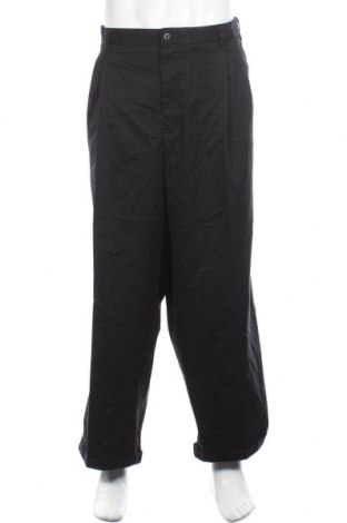 Мъжки панталон George, Размер 3XL, Цвят Черен, 75% памук, 23% полиестер, Цена 12,86 лв.