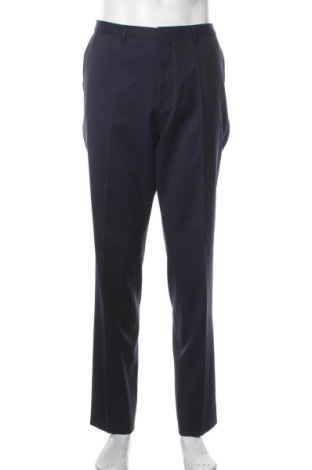 Pánske nohavice  Hugo Boss, Veľkosť XL, Farba Modrá, Vlna, Cena  59,36 €
