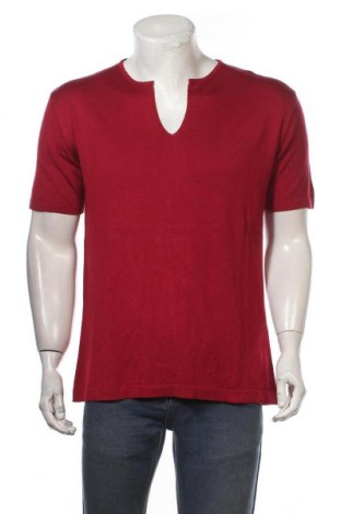 Ανδρικό πουλόβερ RNT23 Jeans, Μέγεθος M, Χρώμα Κόκκινο, 65% βισκόζη, 35%ακρυλικό, Τιμή 44,11 €