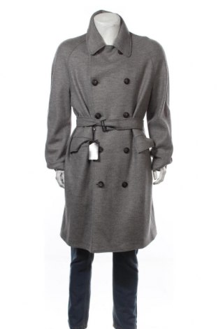 Ανδρικά παλτό Emporio Armani, Μέγεθος XL, Χρώμα Γκρί, Τιμή 289,71 €
