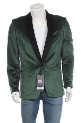 Pánské sako  Oppo Suits, Velikost L, Barva Zelená, Polyester, Cena  648,00 Kč