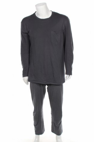 Pyjama Schiesser, Größe XL, Farbe Grau, Baumwolle, Preis 20,78 €