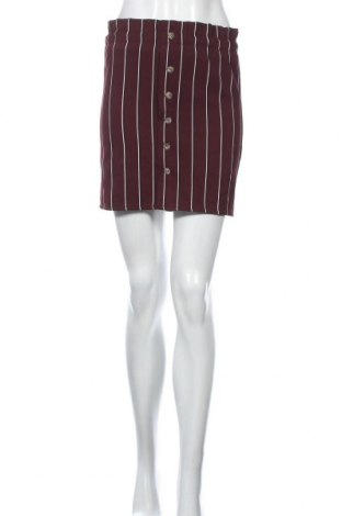 Sukně Pull&Bear, Velikost XS, Barva Červená, 95% polyester, 5% elastan, Cena  139,00 Kč