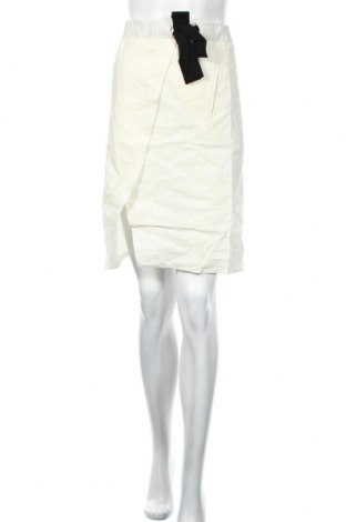 Пола Vanessa Bruno, Размер XS, Цвят Екрю, 90% памук, 10% метал, Цена 31,90 лв.