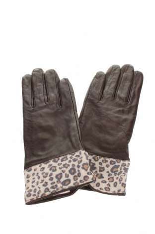 Ръкавици, Цвят Кафяв, Естествена кожа, Цена 33,92 лв.