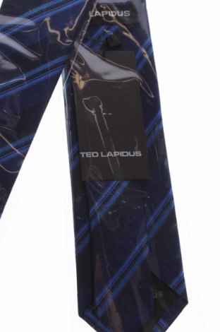 Вратовръзка Ted Lapidus, Цвят Син, Коприна, Цена 96,75 лв.