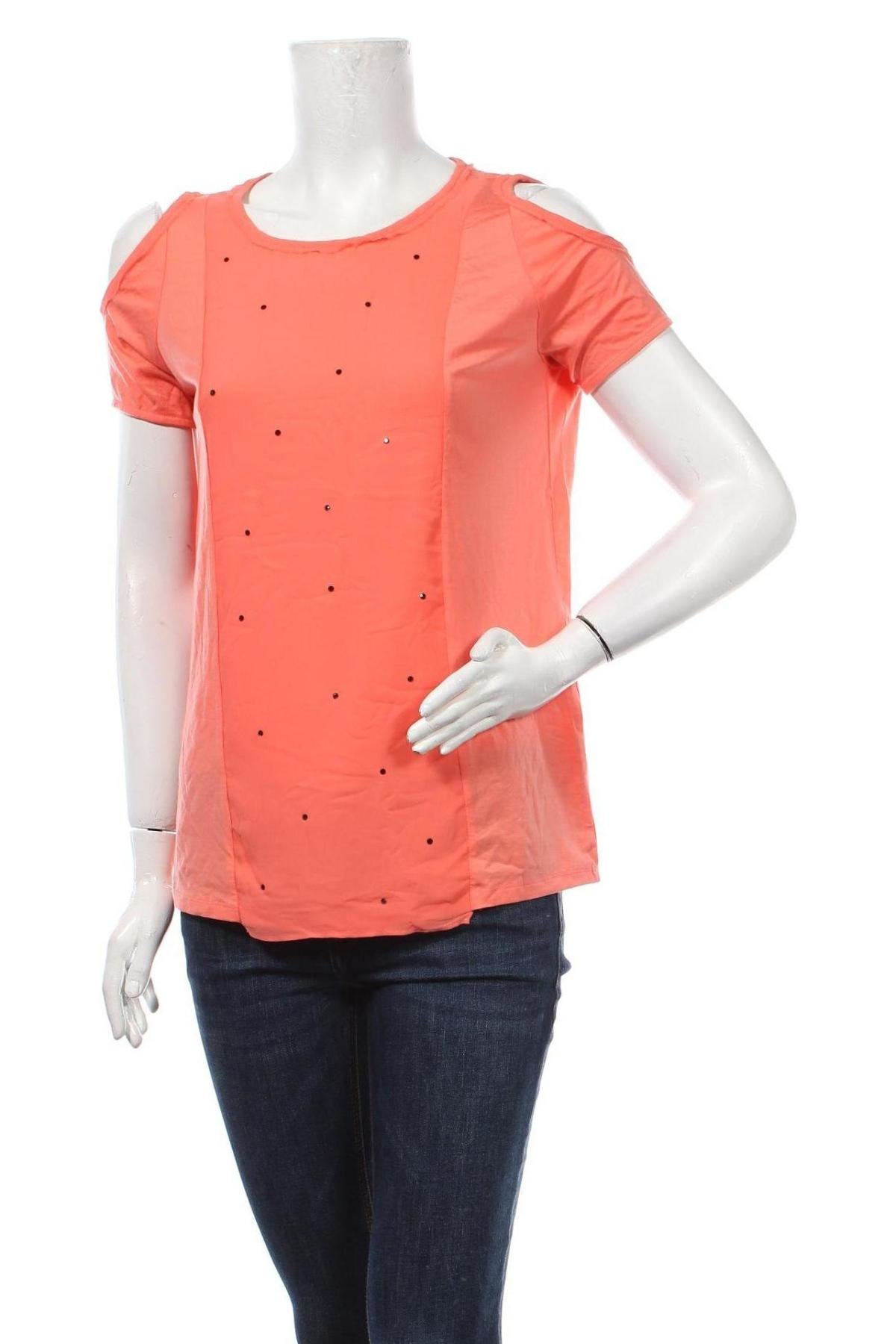 Дамска блуза ONLY, Размер S, Цвят Оранжев, Цена 13,80 лв.