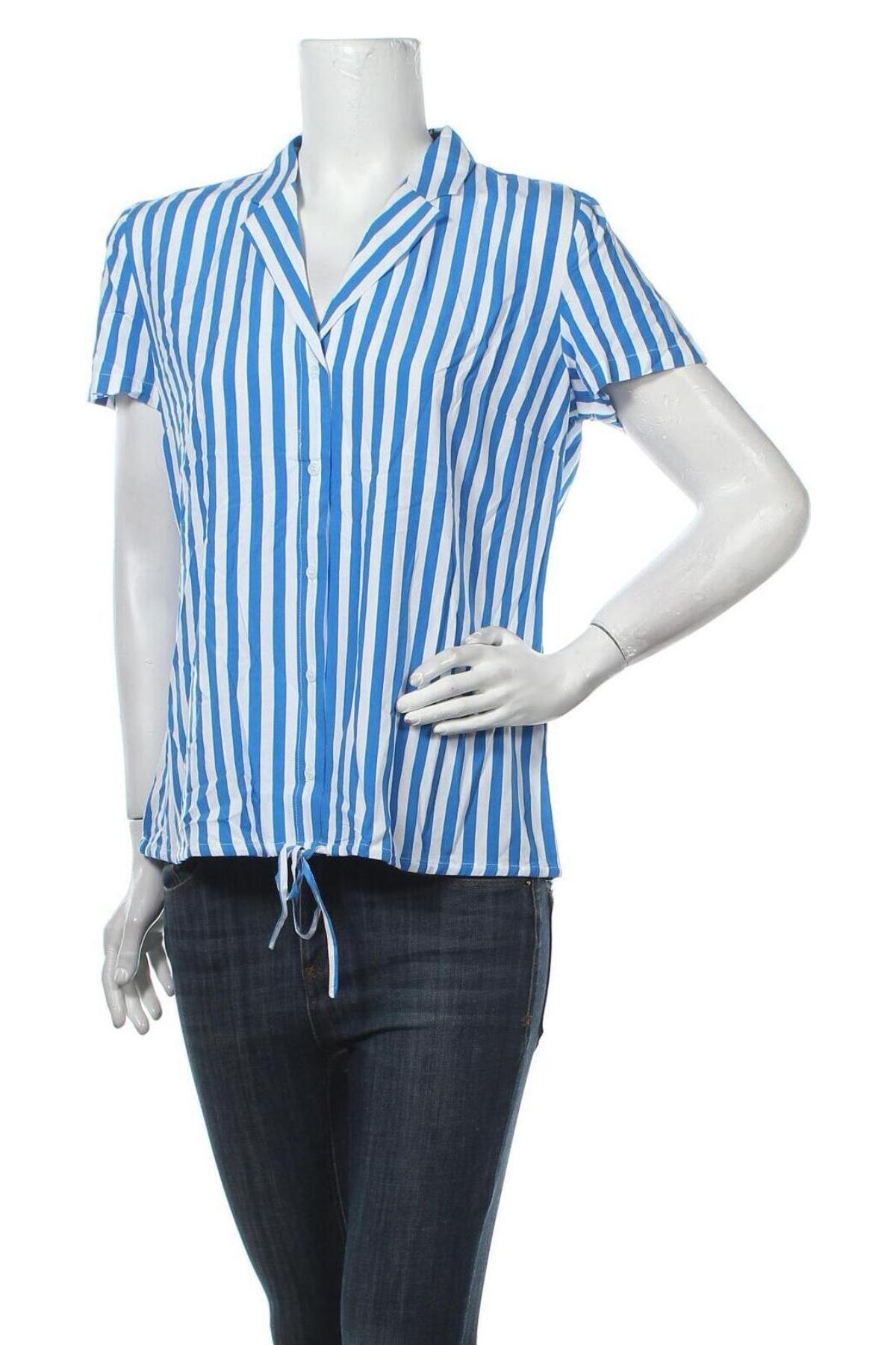 Дамска блуза Zero, Размер M, Цвят Син, Цена 41,40 лв.