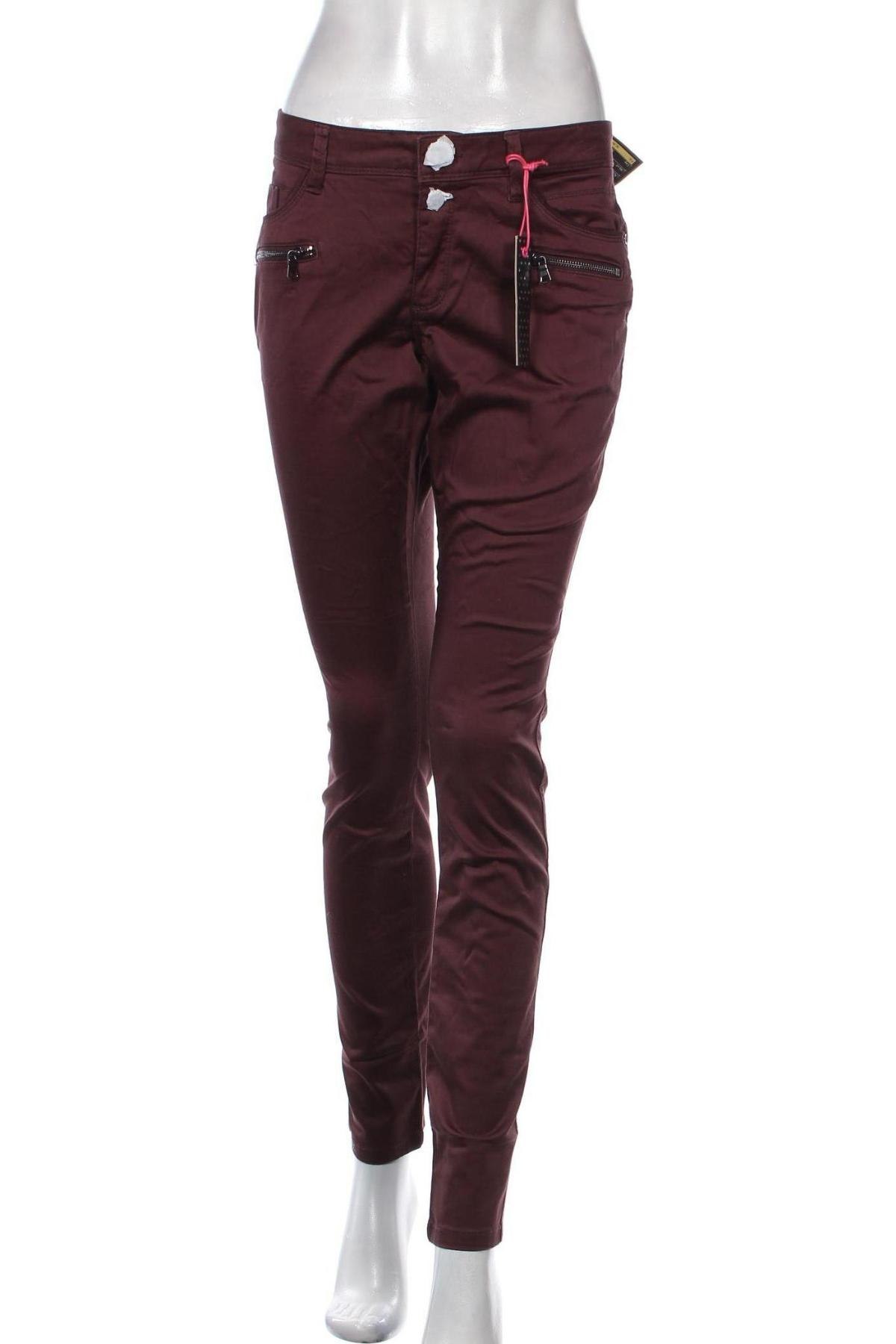 Дамски панталон Street One, Размер M, Цвят Червен, Цена 41,65 лв.