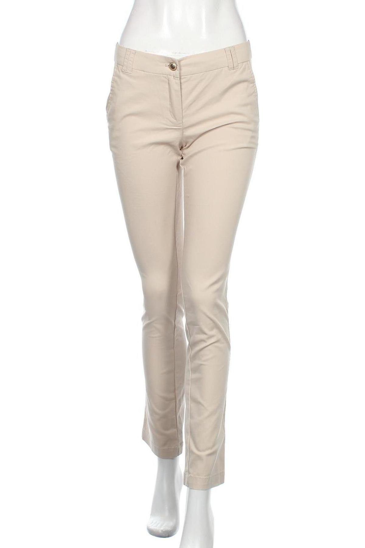 Γυναικείο παντελόνι Zero, Μέγεθος S, Χρώμα  Μπέζ, 70% βαμβάκι, 30% πολυεστέρας, Τιμή 26,60 €