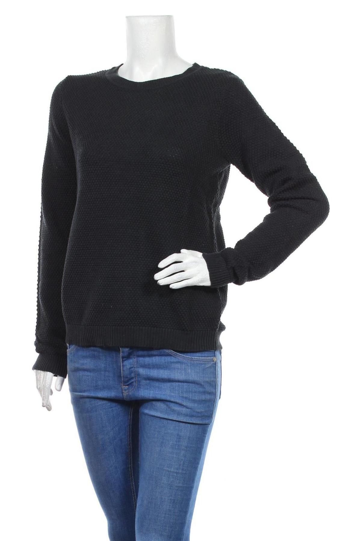 Γυναικείο πουλόβερ Vila, Μέγεθος M, Χρώμα Μπλέ, 50%ακρυλικό, 50% βαμβάκι, Τιμή 14,25 €