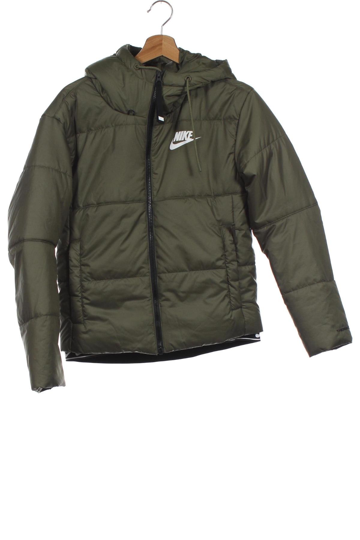 Дамско яке Nike, Размер XS, Цвят Зелен, Полиестер, Цена 194,25 лв.