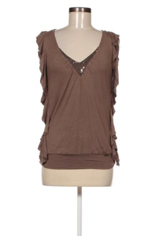 Γυναικεία μπλούζα Kensol, Μέγεθος M, Χρώμα Καφέ, Τιμή 1,89 €