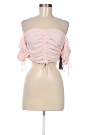 Дамска блуза NA-KD, Размер L, Цвят Розов, Цена 87,00 лв.