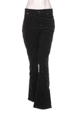 Γυναικείο κοτλέ παντελόνι Impuls, Μέγεθος L, Χρώμα Μαύρο, Τιμή 9,40 €