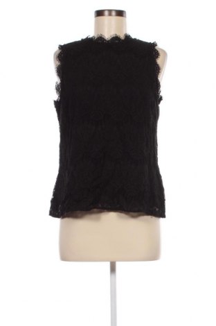 Γυναικείο αμάνικο μπλουζάκι Comma,, Μέγεθος L, Χρώμα Μαύρο, Τιμή 21,43 €