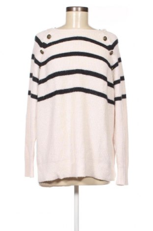 Дамски пуловер C&A, Размер L, Цвят Бял, Цена 38,00 лв.
