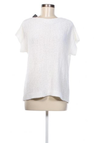 Γυναικείο πουλόβερ Cable & Gauge, Μέγεθος L, Χρώμα Λευκό, Τιμή 34,02 €