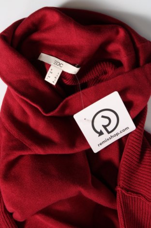 Дамски пуловер Edc By Esprit, Размер L, Цвят Червен, Цена 41,00 лв.