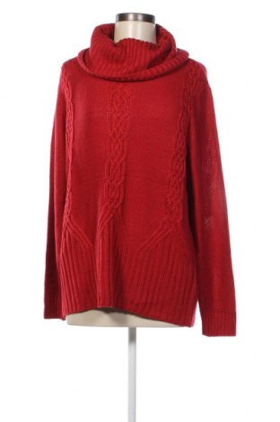 Γυναικείο πουλόβερ Helena Vera, Μέγεθος M, Χρώμα Κόκκινο, Τιμή 3,30 €