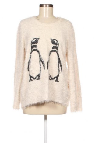 Дамски пуловер Marks & Spencer, Размер M, Цвят Екрю, Цена 24,00 лв.