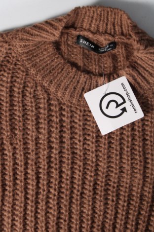 Дамски пуловер SHEIN, Размер M, Цвят Кафяв, Цена 38,00 лв.